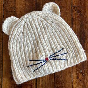 Crewcuts Knit Cat Beanie Hat